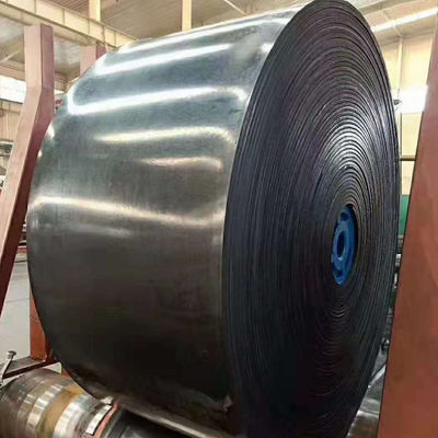কেনা সিমেন্ট কালো ইস্পাত কর্ড পরিবাহক বেল্ট 700mm প্রস্থ online manufacture