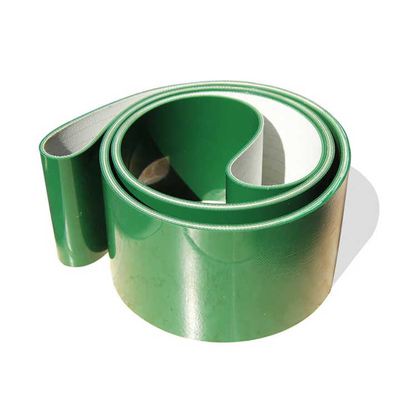 পিভিসি গ্রিন ফুড গ্রেড কনভেয়র বেল্ট উচ্চ ক্ষমতা অ-দূষণকারী