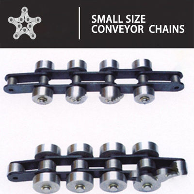 OEM ফ্রি ফ্লো কনভেয়র রোল চেইন 12.7 - 25.4 মিমি
