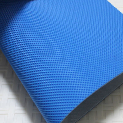 প্রস্থ 100mm-2200mm নীল পরিবাহক বেল্ট রাবার স্ট্রিপ
